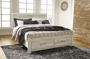 Bellaby Bed with 2 Storage Drawers - Ideal Furniture (Fresno,CA) 
