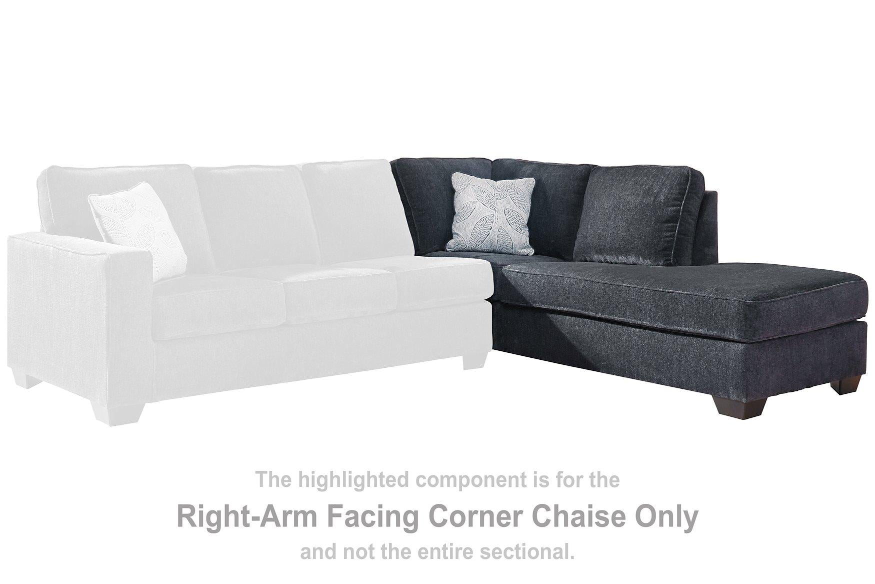 Altari Sleeper Sectional with Chaise - Ideal Furniture (Fresno,CA) 