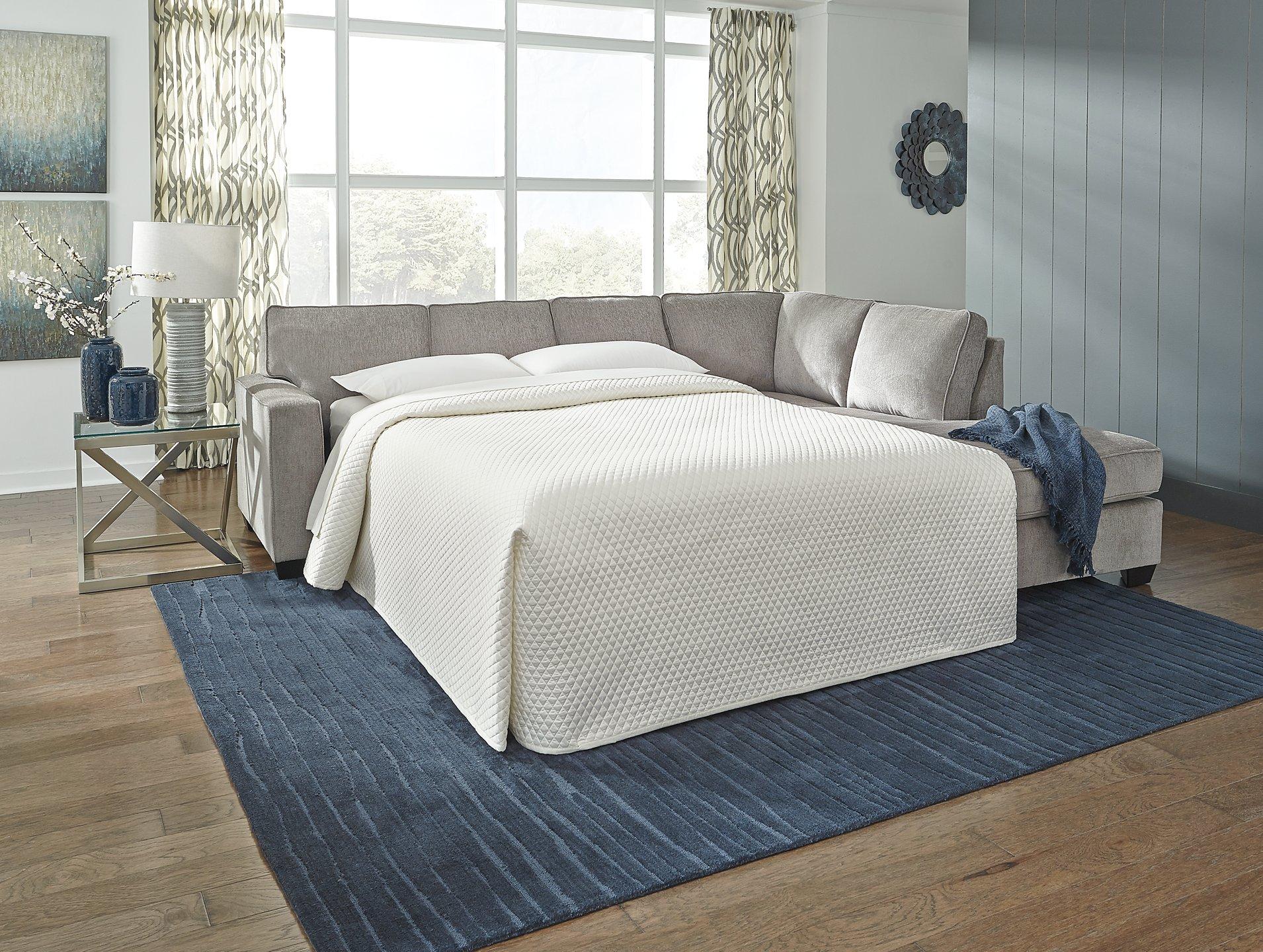 Altari Sleeper Sectional with Chaise - Ideal Furniture (Fresno,CA) 
