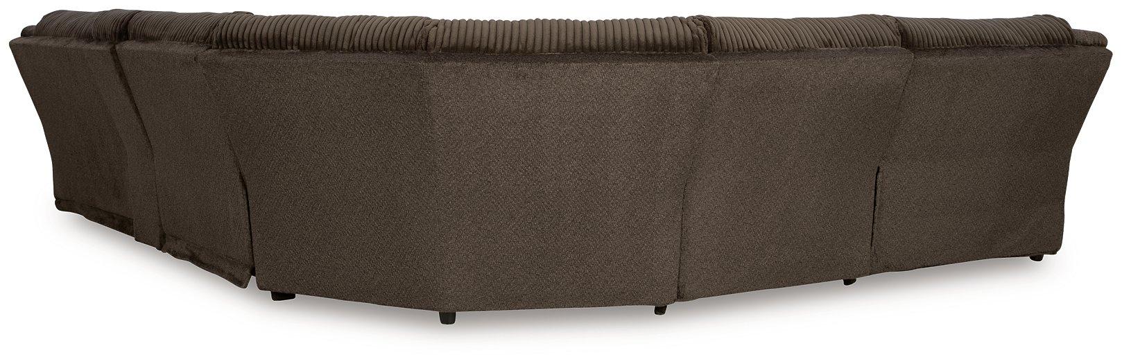 Top Tier Reclining Sectional with Chaise - Ideal Furniture (Fresno,CA) 