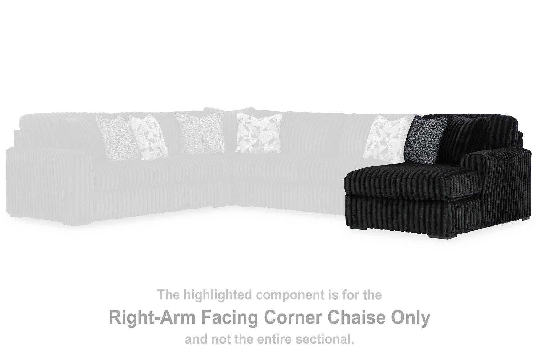 Midnight-Madness Super Chaise - Ideal Furniture (Fresno,CA) 