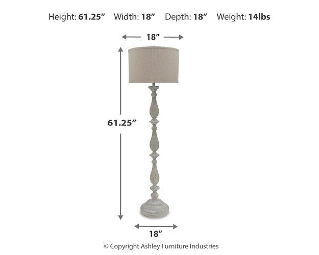 Bernadate Lamp Set - Ideal Furniture (Fresno,CA) 
