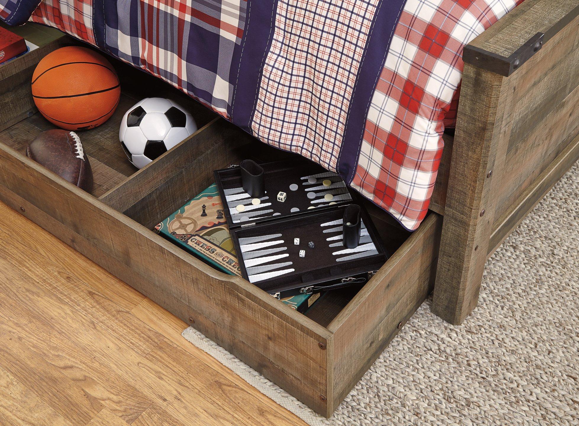 Trinell Bed with Storage - Ideal Furniture (Fresno,CA) 
