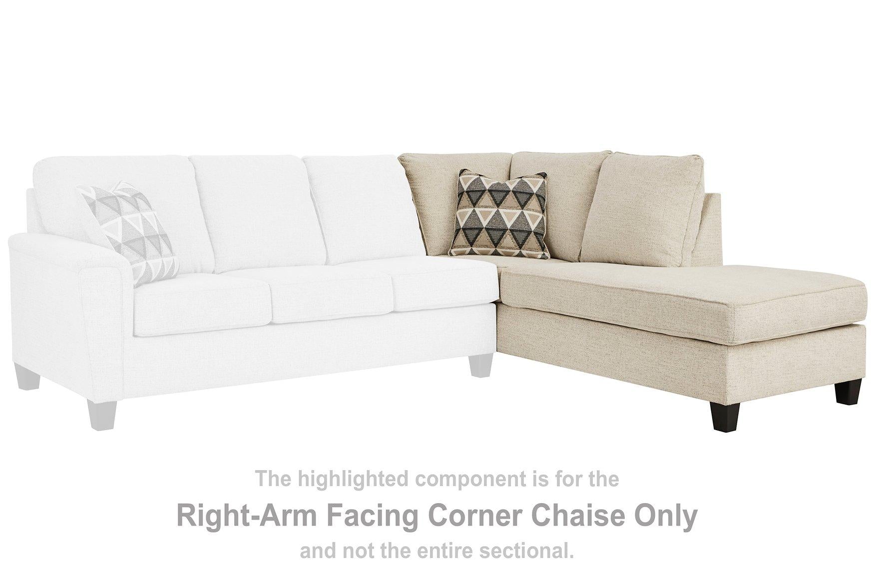 Abinger 2-Piece Sectional with Chaise - Ideal Furniture (Fresno,CA) 
