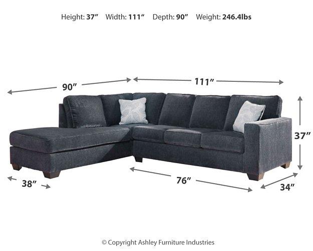 Altari Sectional with Chaise - Ideal Furniture (Fresno,CA) 
