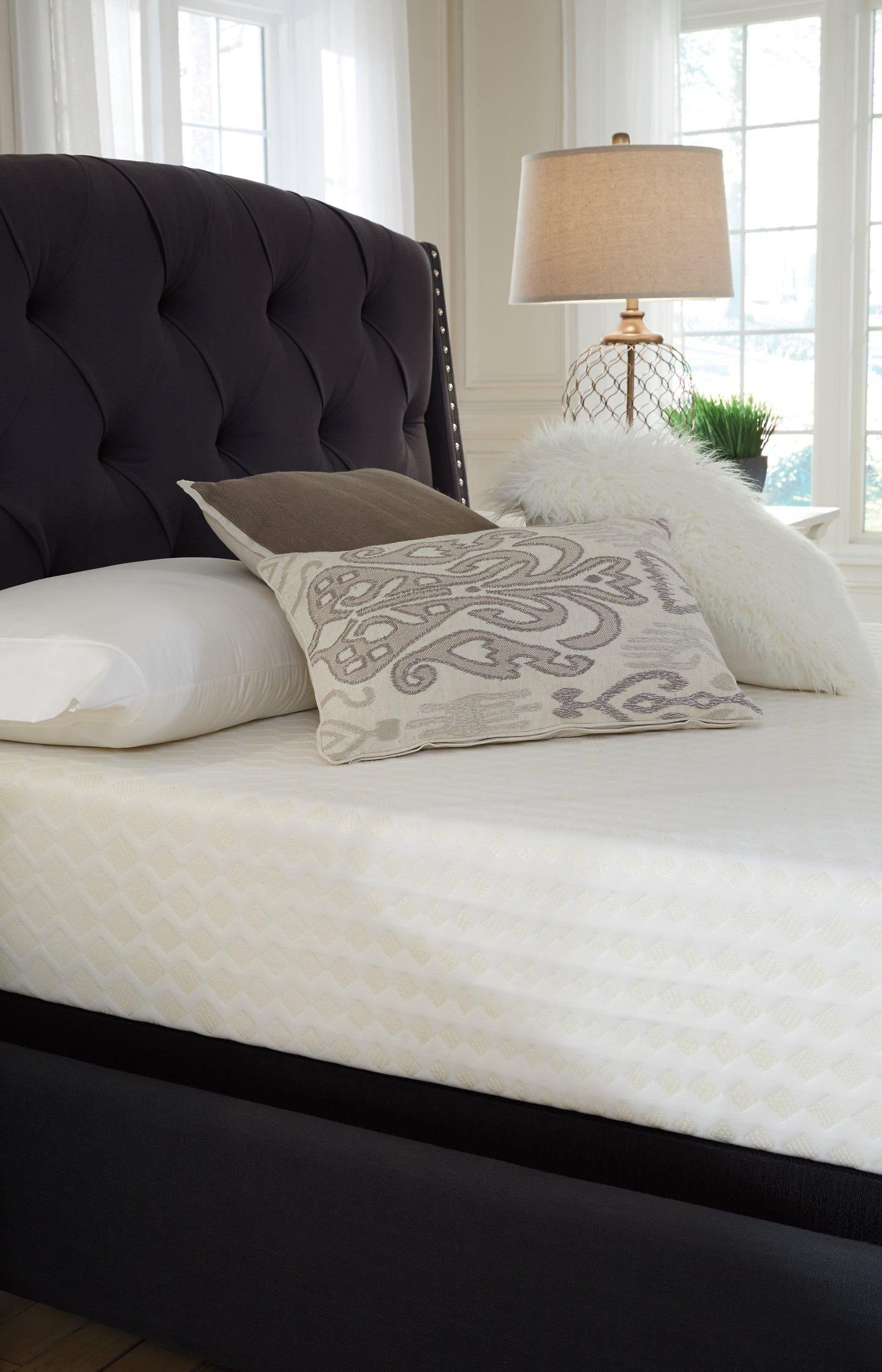10 Inch Chime Memory Foam Mattress in a Box - Ideal Furniture (Fresno,CA) 