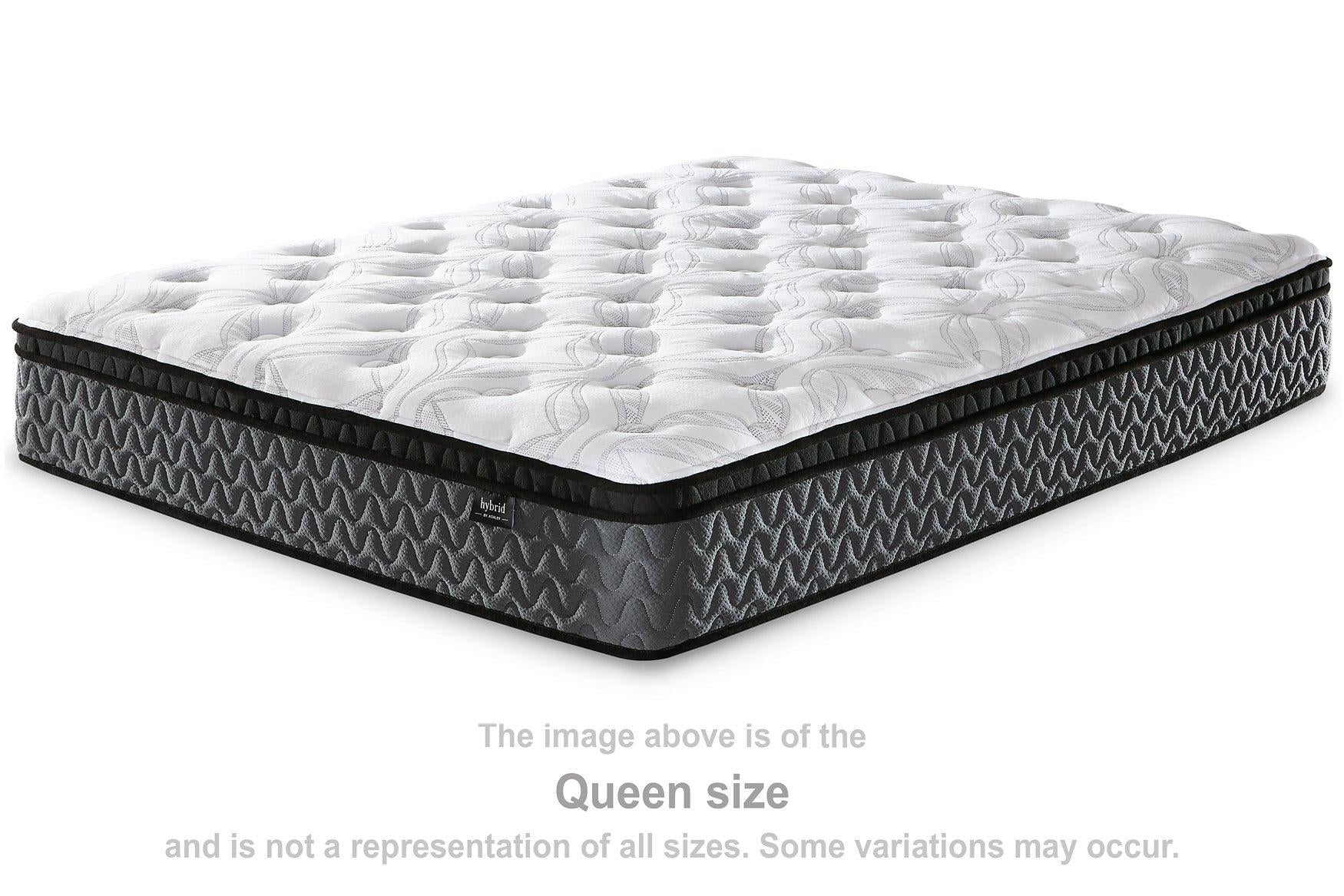 12 Inch Pocketed Hybrid Mattress - Ideal Furniture (Fresno,CA) 