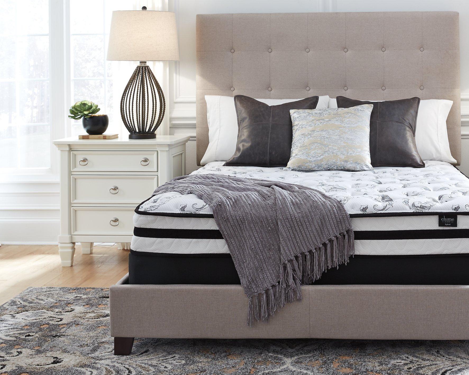 8 Inch Chime Innerspring Mattress in a Box - Ideal Furniture (Fresno,CA) 