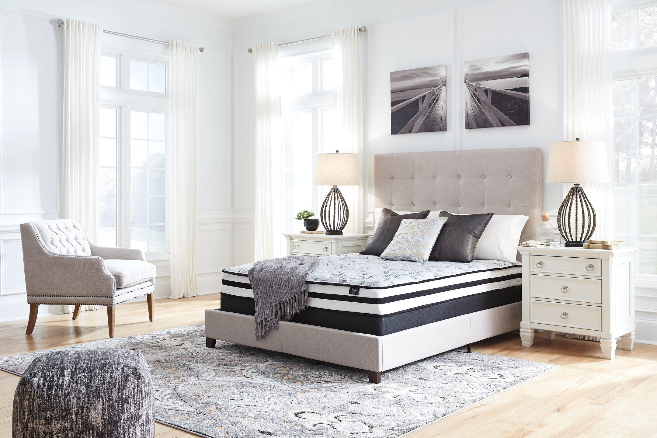 8 Inch Chime Innerspring Mattress in a Box - Ideal Furniture (Fresno,CA) 