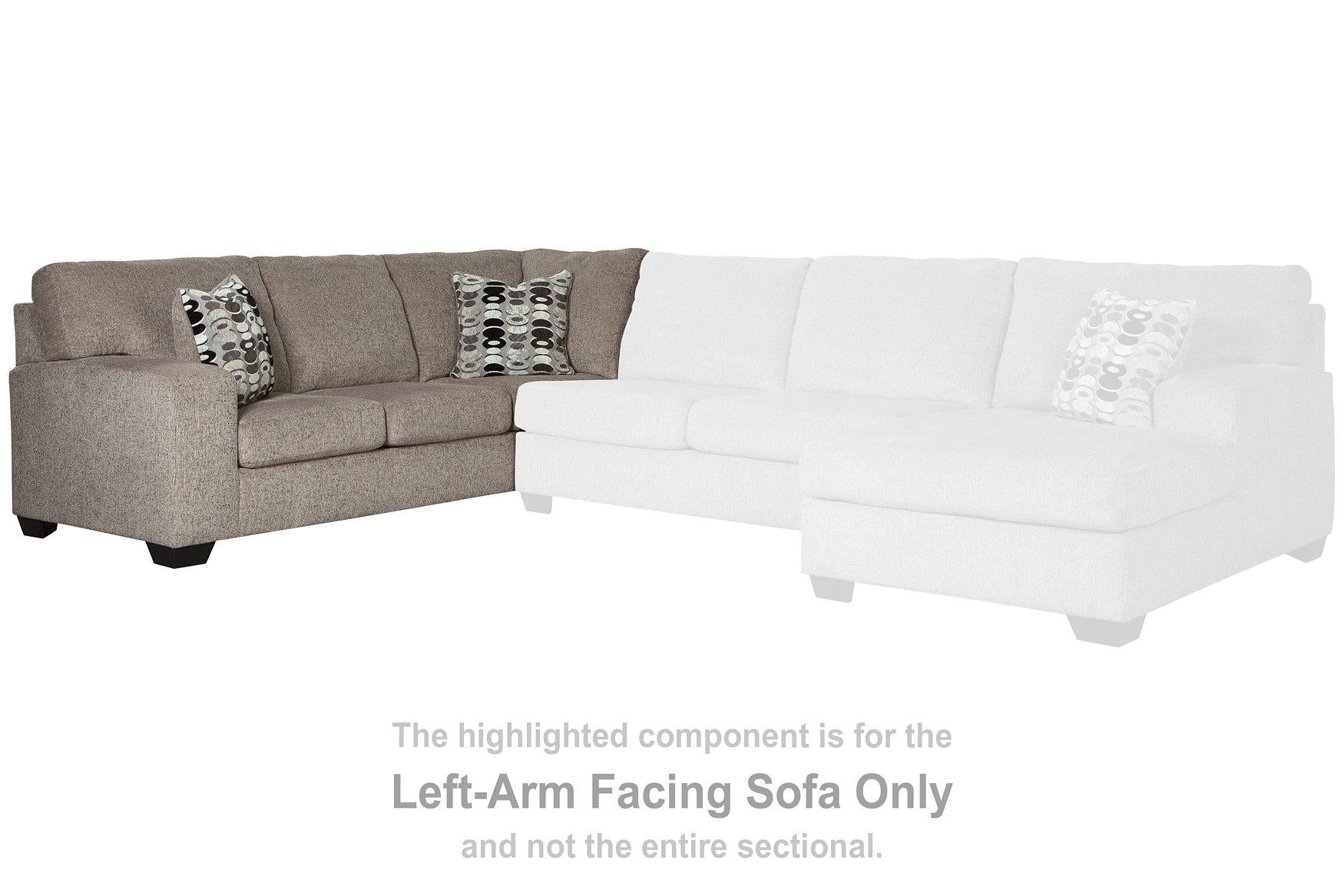 Ballinasloe 3-Piece Sectional with Chaise - Ideal Furniture (Fresno,CA) 