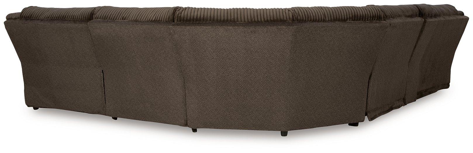 Top Tier Reclining Sectional with Chaise - Ideal Furniture (Fresno,CA) 