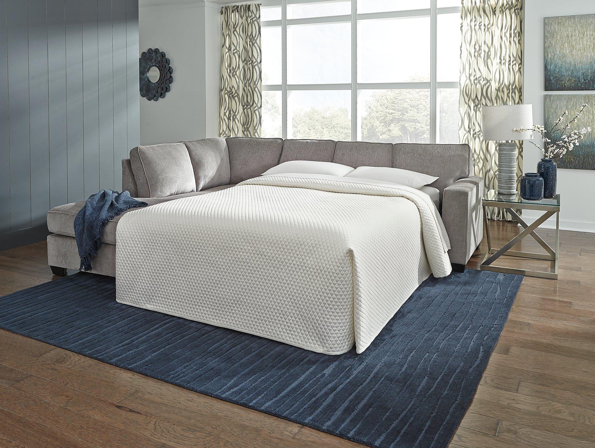 Altari Sleeper Sectional with Chaise - Ideal Furniture (Fresno,CA) 