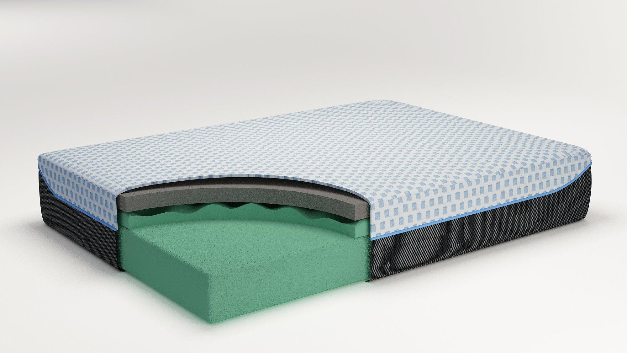 14 Inch Chime Elite Memory Foam Mattress in a Box - Ideal Furniture (Fresno,CA) 