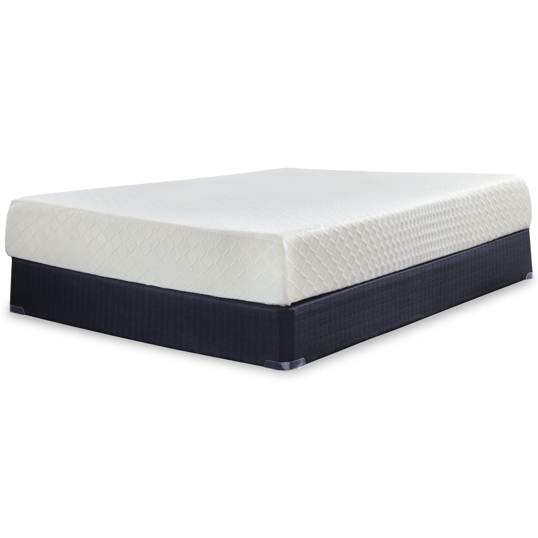 10 Inch Chime Memory Foam Mattress in a Box - Ideal Furniture (Fresno,CA) 