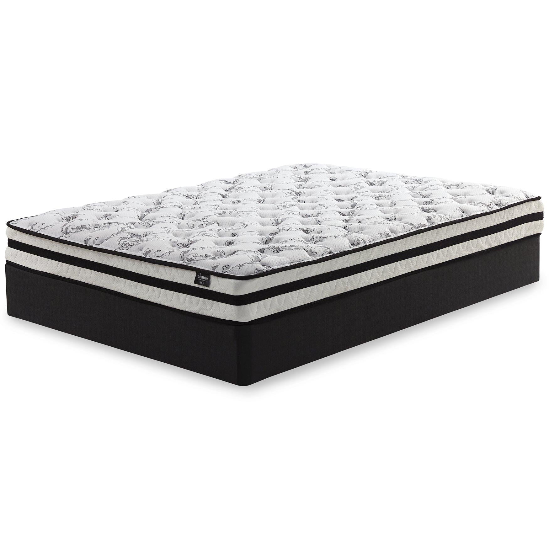 8 Inch Chime Innerspring Mattress in a Box - Ideal Furniture (Fresno,CA) 