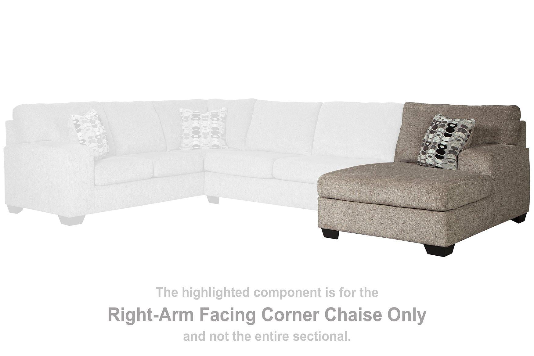 Ballinasloe 3-Piece Sectional with Chaise - Ideal Furniture (Fresno,CA) 