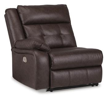 Punch Up Power Reclining Sectional Loveseat with Console - Ideal Furniture (Fresno,CA) 