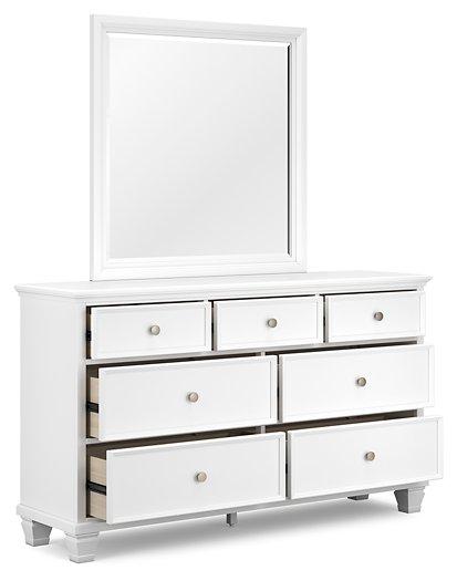 Fortman Dresser and Mirror - Ideal Furniture (Fresno,CA) 