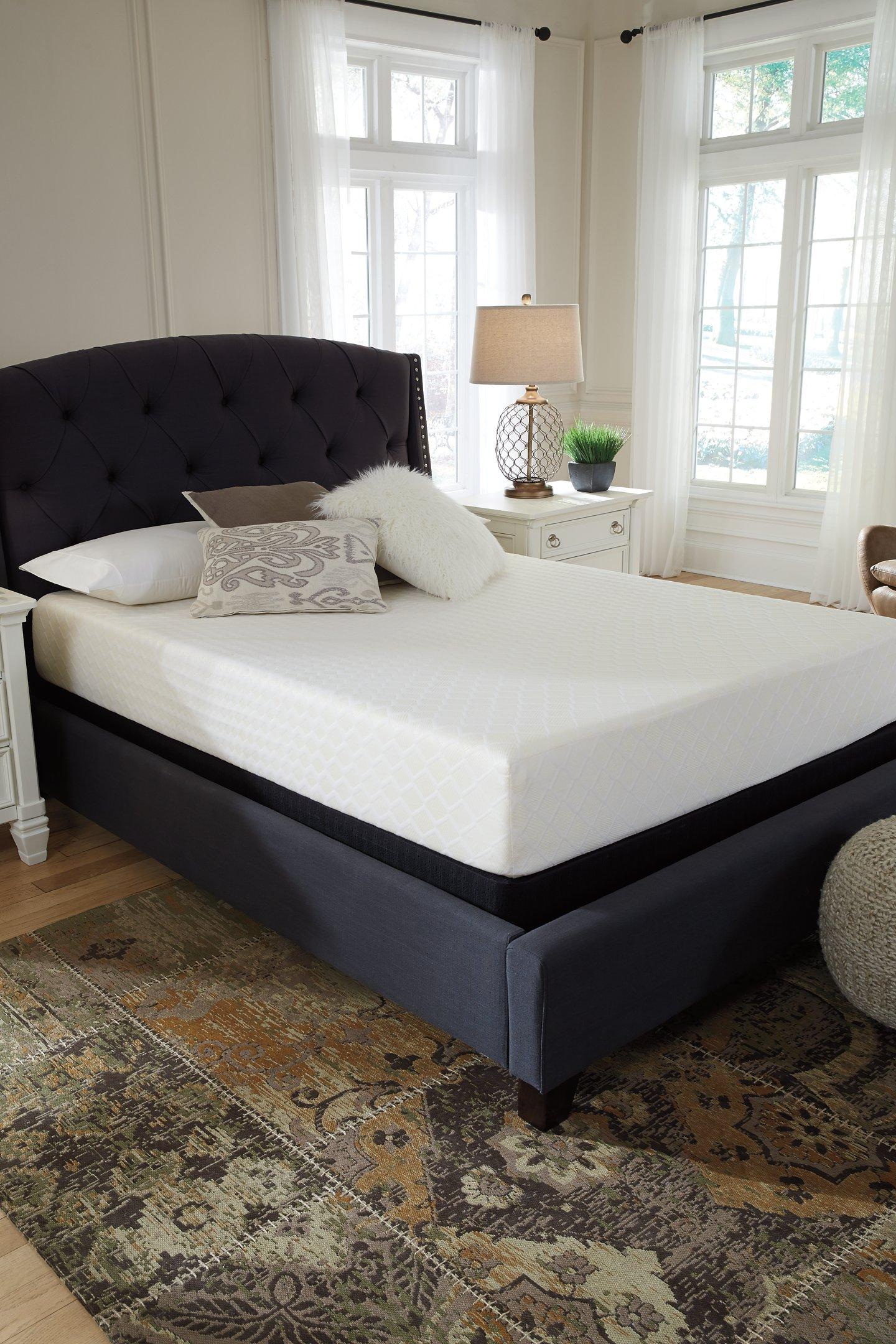 10 Inch Chime Memory Foam Mattress in a Box - Ideal Furniture (Fresno,CA) 