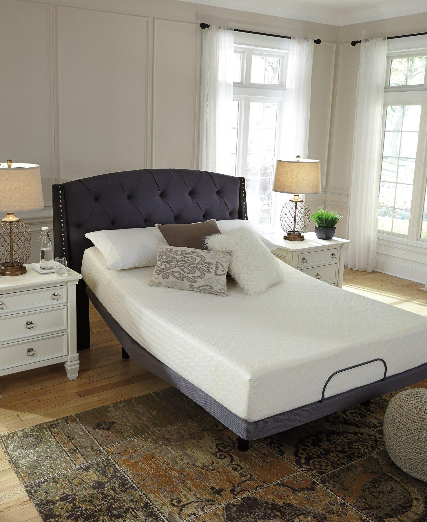 10 Inch Chime Memory Foam Mattress in a Box - Ideal Furniture (Fresno,CA) 
