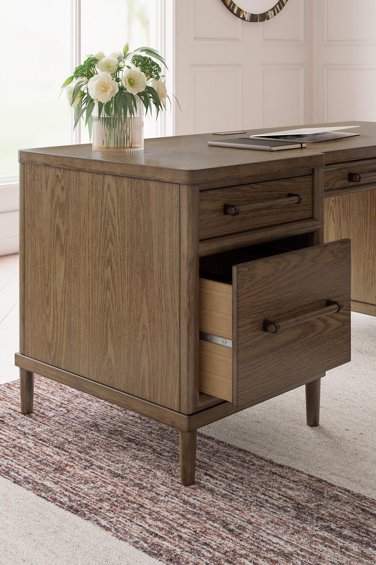 Roanhowe Home Office Set - Ideal Furniture (Fresno,CA) 