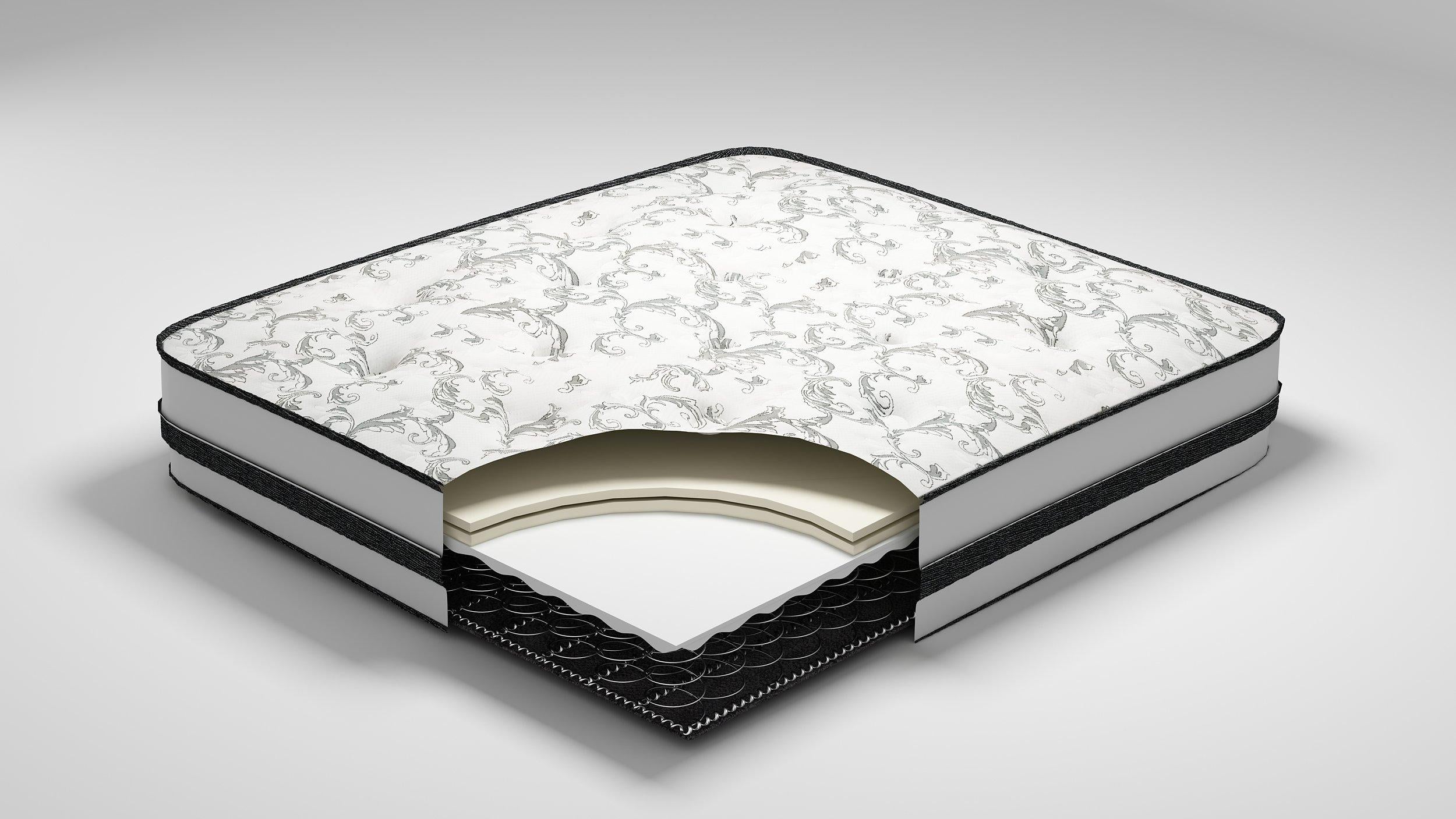 8 Inch Chime Innerspring Mattress in a Box - Ideal Furniture (Fresno,CA) 