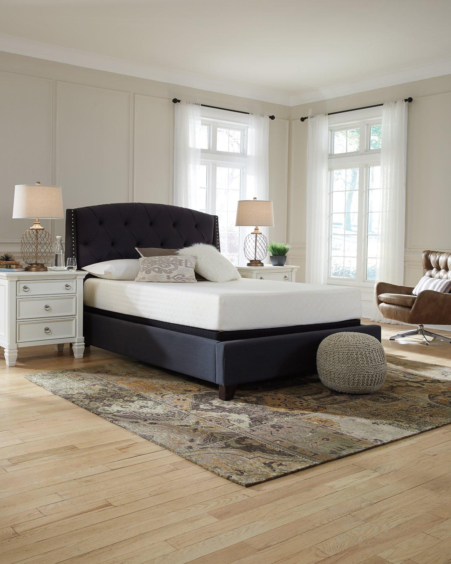 10 Inch Chime Memory Foam Mattress in a Box - Ideal Furniture (Fresno,CA) 