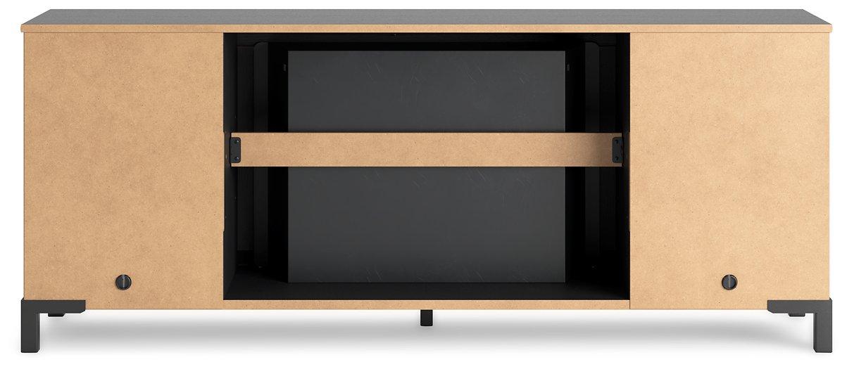 Cayberry 60" TV Stand with Electric Fireplace - Ideal Furniture (Fresno,CA) 