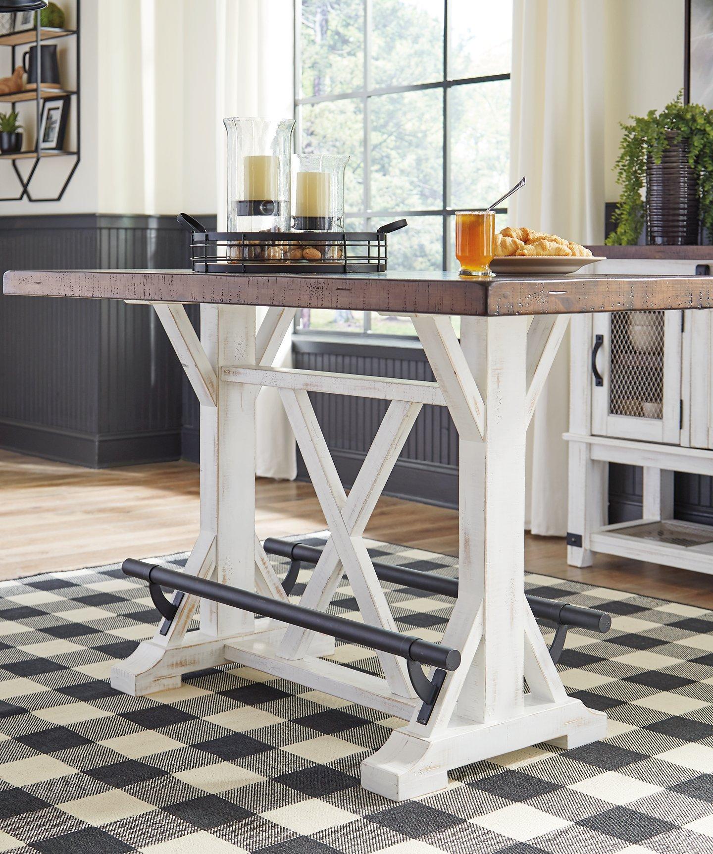 Valebeck Counter Height Dining Table - Ideal Furniture (Fresno,CA) 