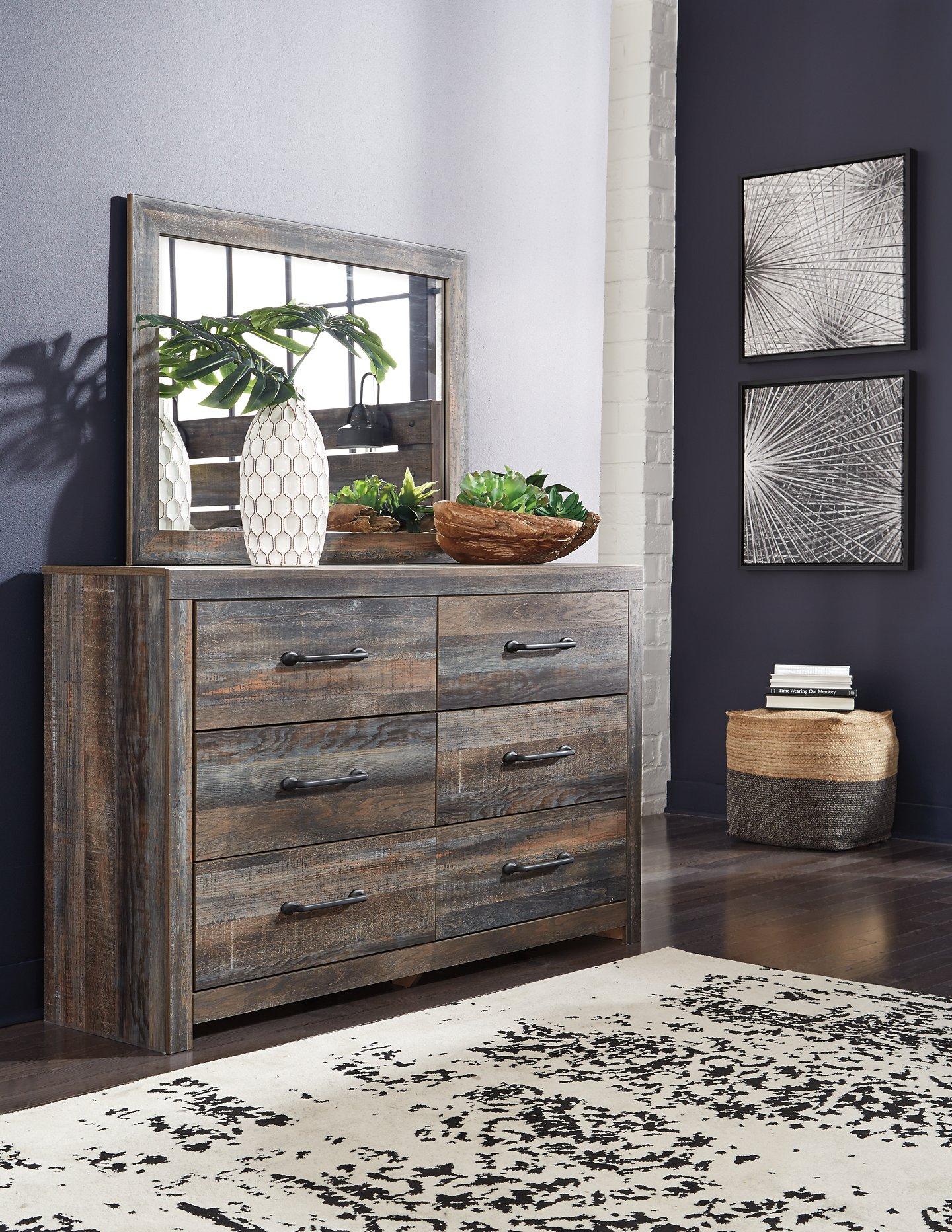 Drystan Dresser and Mirror - Ideal Furniture (Fresno,CA) 