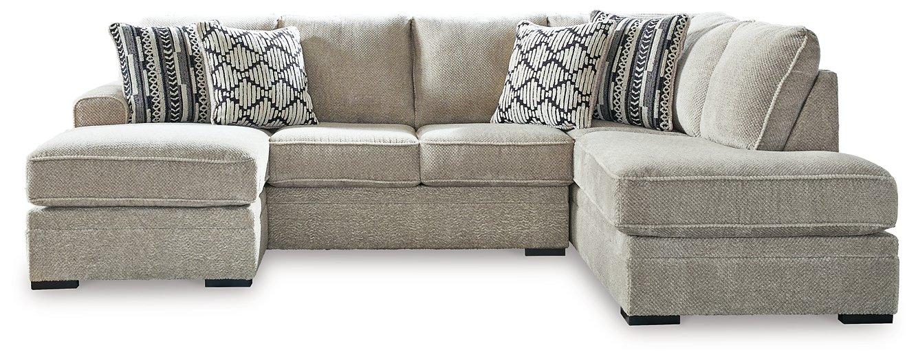 Calnita Sectional with Chaise - Ideal Furniture (Fresno,CA) 