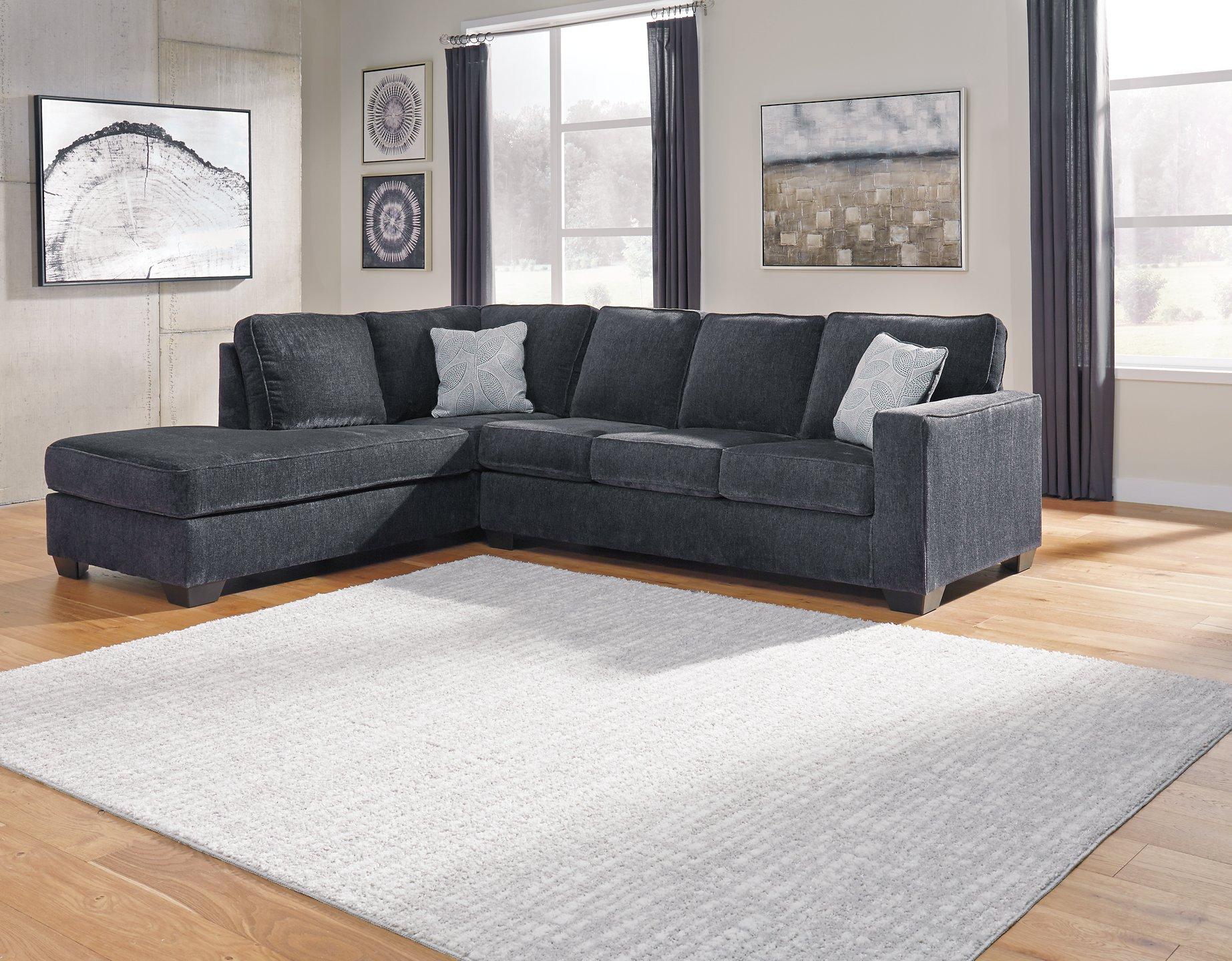 Altari Sleeper Sectional with Chaise - Ideal Furniture (Fresno,CA) 