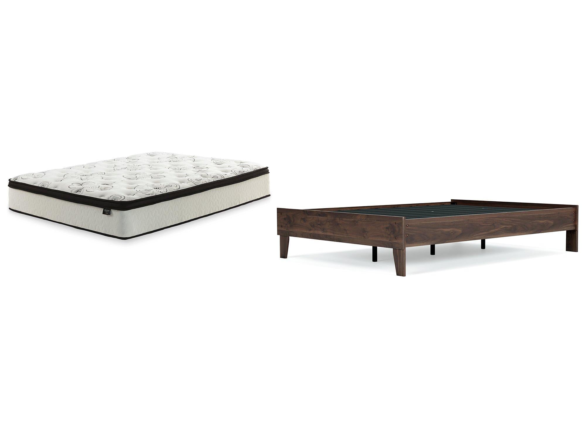 Calverson Bed and Mattress Set