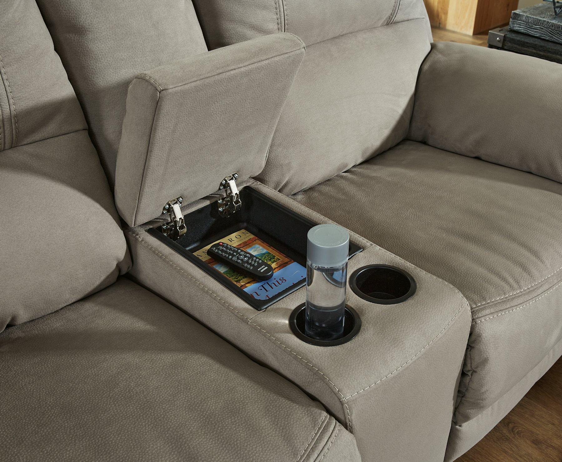 Next-Gen Gaucho Reclining Loveseat with Console - Ideal Furniture (Fresno,CA) 