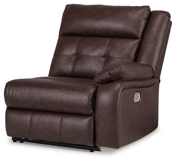 Punch Up Power Reclining Sectional Loveseat with Console - Ideal Furniture (Fresno,CA) 
