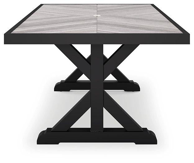 Beachcroft Outdoor Dining Table - Ideal Furniture (Fresno,CA) 