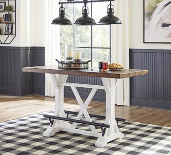 Valebeck Counter Height Dining Table - Ideal Furniture (Fresno,CA) 