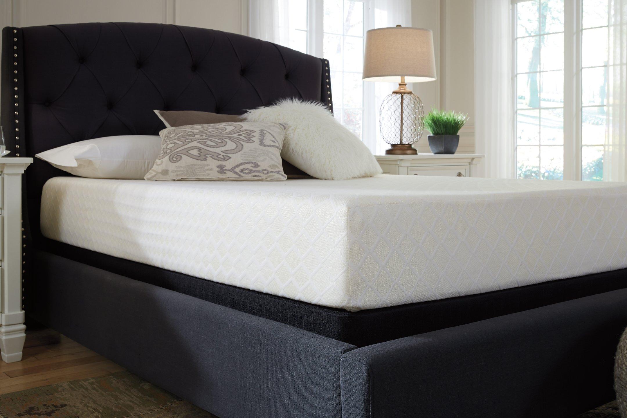 10 Inch Chime Memory Foam Mattress in a Box - Ideal Furniture (Fresno,CA) 