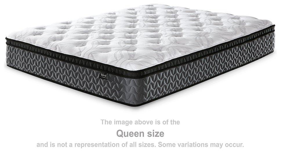 12 Inch Pocketed Hybrid Mattress - Ideal Furniture (Fresno,CA) 