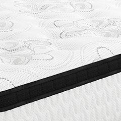 Chime 12 Inch Hybrid Mattress Package - Ideal Furniture (Fresno,CA) 