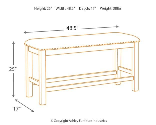 Moriville Counter Height Dining Set - Ideal Furniture (Fresno,CA) 