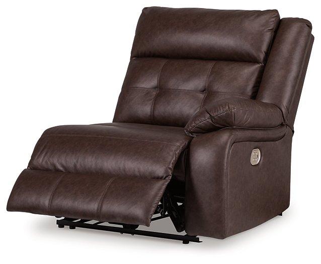 Punch Up Power Reclining Sectional Loveseat with Console - Ideal Furniture (Fresno,CA) 