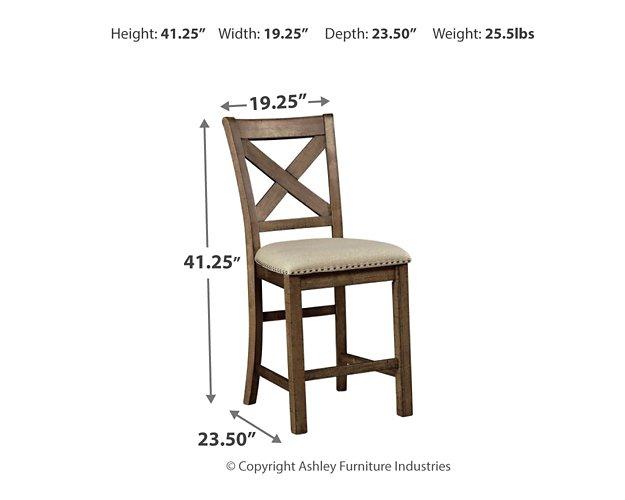 Moriville Counter Height Dining Set - Ideal Furniture (Fresno,CA) 