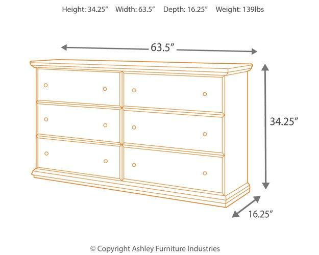 Maribel Dresser and Mirror - Ideal Furniture (Fresno,CA) 