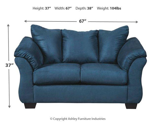 Darcy Living Room Set - Ideal Furniture (Fresno,CA) 
