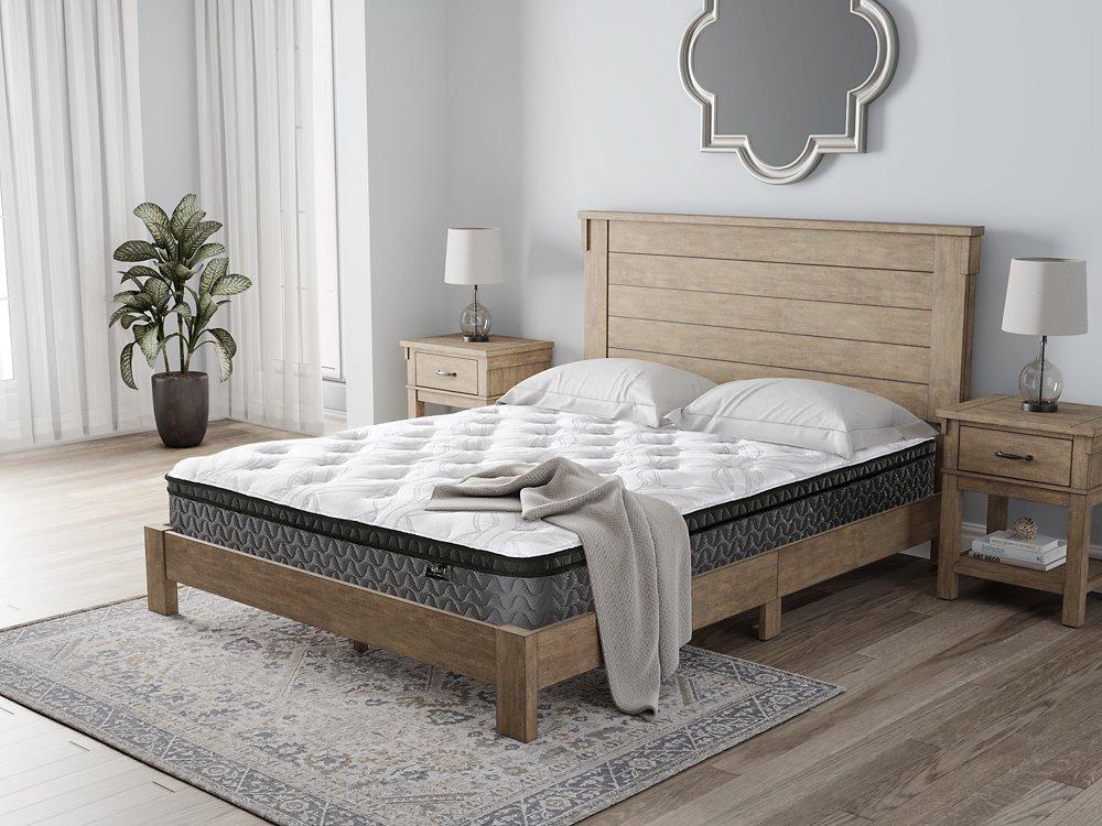 12 Inch Pocketed Hybrid Mattress - Ideal Furniture (Fresno,CA) 