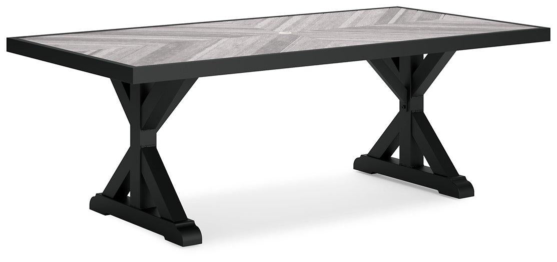 Beachcroft Outdoor Dining Table - Ideal Furniture (Fresno,CA) 