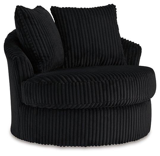 Gramwell Swivel Accent Chair - Ideal Furniture (Fresno,CA) 