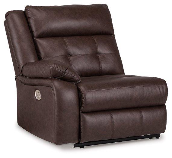 Punch Up Power Reclining Sectional Loveseat with Console - Ideal Furniture (Fresno,CA) 