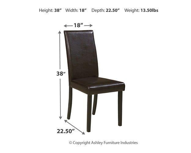 Kimonte Dining Chair Set - Ideal Furniture (Fresno,CA) 